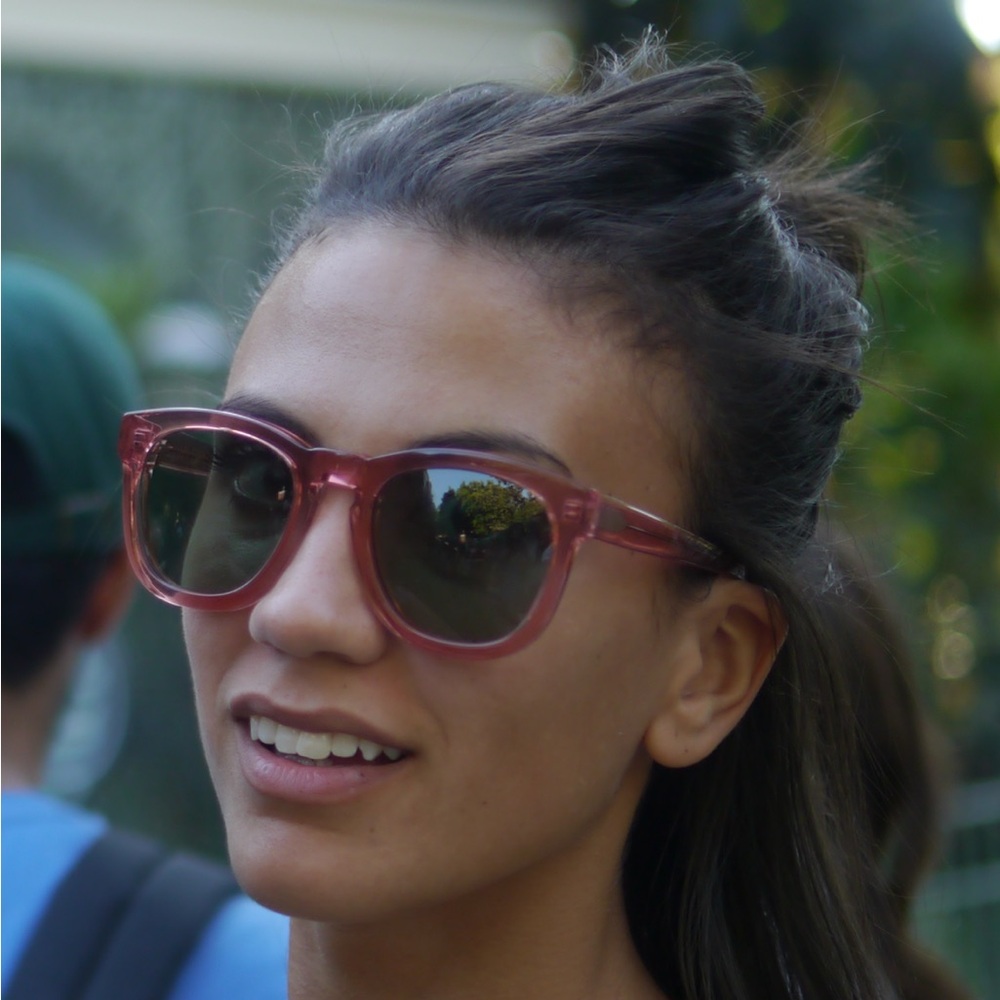 Classic Fox Glasses in Rosewater by Wildfox